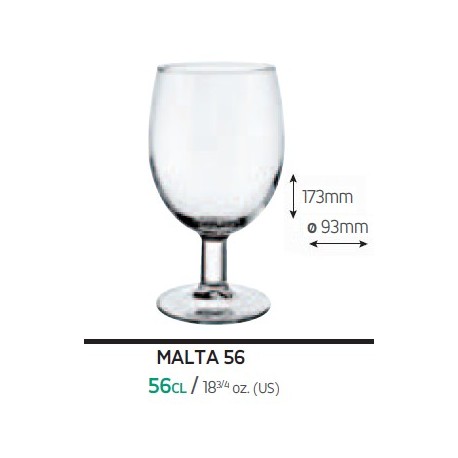 VICRILA HOSTELVIA Malta – 6 kieliszków do wina 560 ml