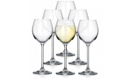 KROSNO Venezia - Kieliszki do wina białego 250 ml / 6 osób