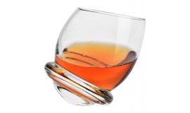KROSNO Handmade Roly Poly - Szklanka do whisky 200 ml - 6 sztuk