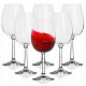 KROSNO Pure - Kieliszki do wina czerwonego 350 ml - 6 szt