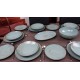 BOGUCICE Alumina Nostalgia Opal (40 części) Serwis obiadowy dla 12 osób