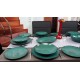 BOGUCICE Alumina Nostalgia Emerald (40 części) Serwis obiadowy dla 12 osób