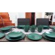 BOGUCICE Alumina Nostalgia Emerald (24 części) Serwis obiadowy dla 6 osób
