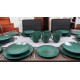 BOGUCICE Alumina Nostalgia Emerald (24 części) Serwis obiadowy dla 6 osób