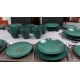 BOGUCICE Alumina Nostalgia Emerald (48 części) Serwis obiadowy dla 12 osób