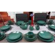BOGUCICE Alumina Nostalgia Emerald (33 części) Serwis obiadowo kawowy dla 6 osób