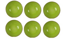 LUBIANA Boss Zielony - 6 x Talerz głęboki 18 cm