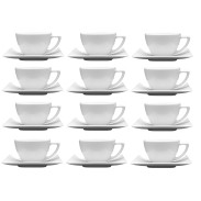 LUBIANA Classic - 12 x Filiżanka 200 ml + 12 x spodek 14 cm LUBIANA Classic - 12 x Filiżanka 200 ml + 12 x spodek 14 cm