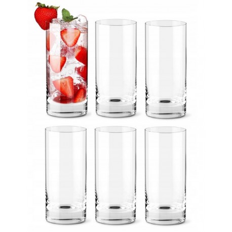 BOHEMIA Prestige - Zestaw szklanek long drink 390 ml - 6 osób