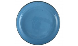 BOGUCICE Alumina Rustic Blue - Talerz deserowy 21 cm