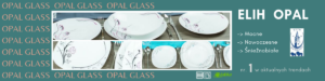Szklane naczynia i serwisy ELIH Opal – czy przyszłość należy do naczyń z hartowanego szkła?